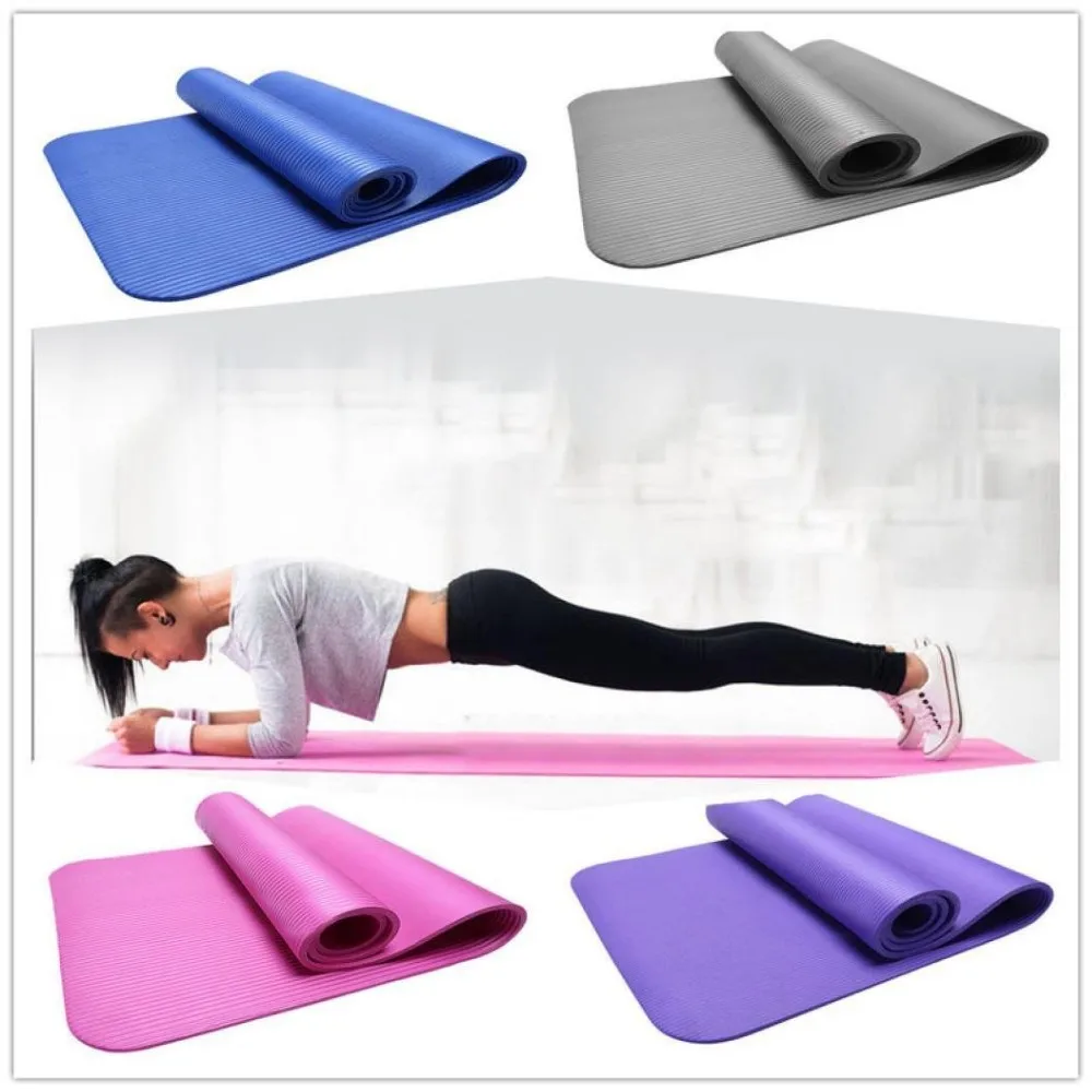 Large Exercise Mat 8 X 6 Ft 7mm Thick Premium Ultra-durable Non-slip ...