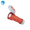 Red waterproof marine cabin plug and socket