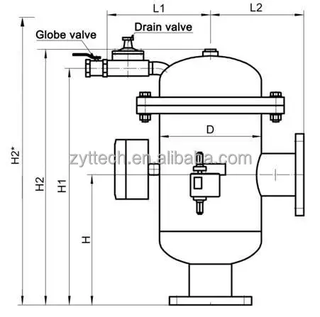 water filter automatic backwash screen circulating industrial