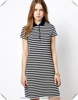 black and white striped dress shirt womens