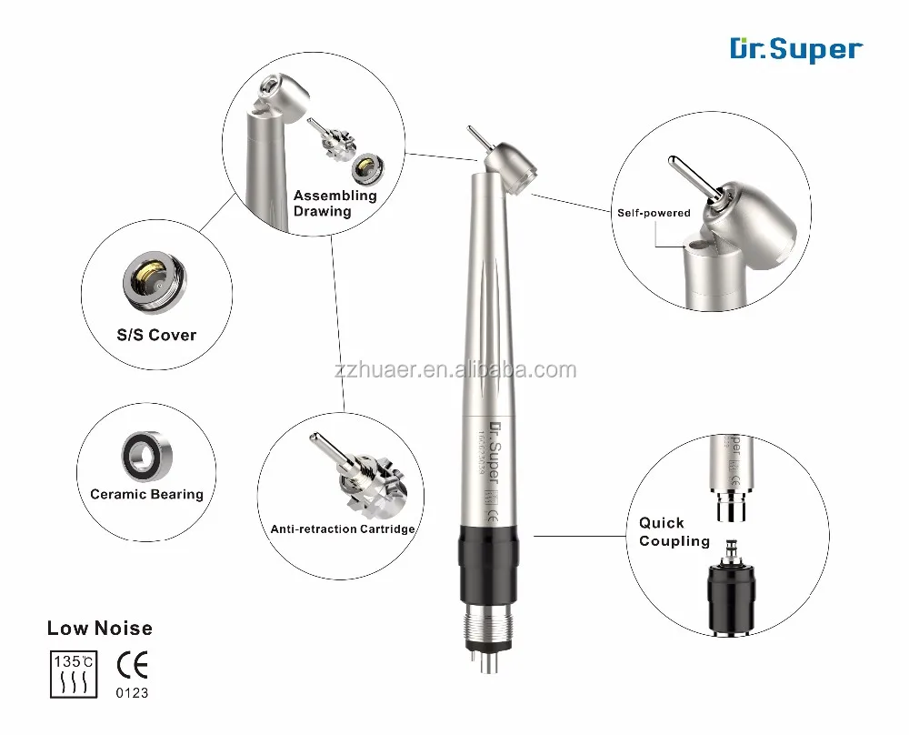 45 Degree Led High Speed Titanium Dental Handpiece Buy Dental