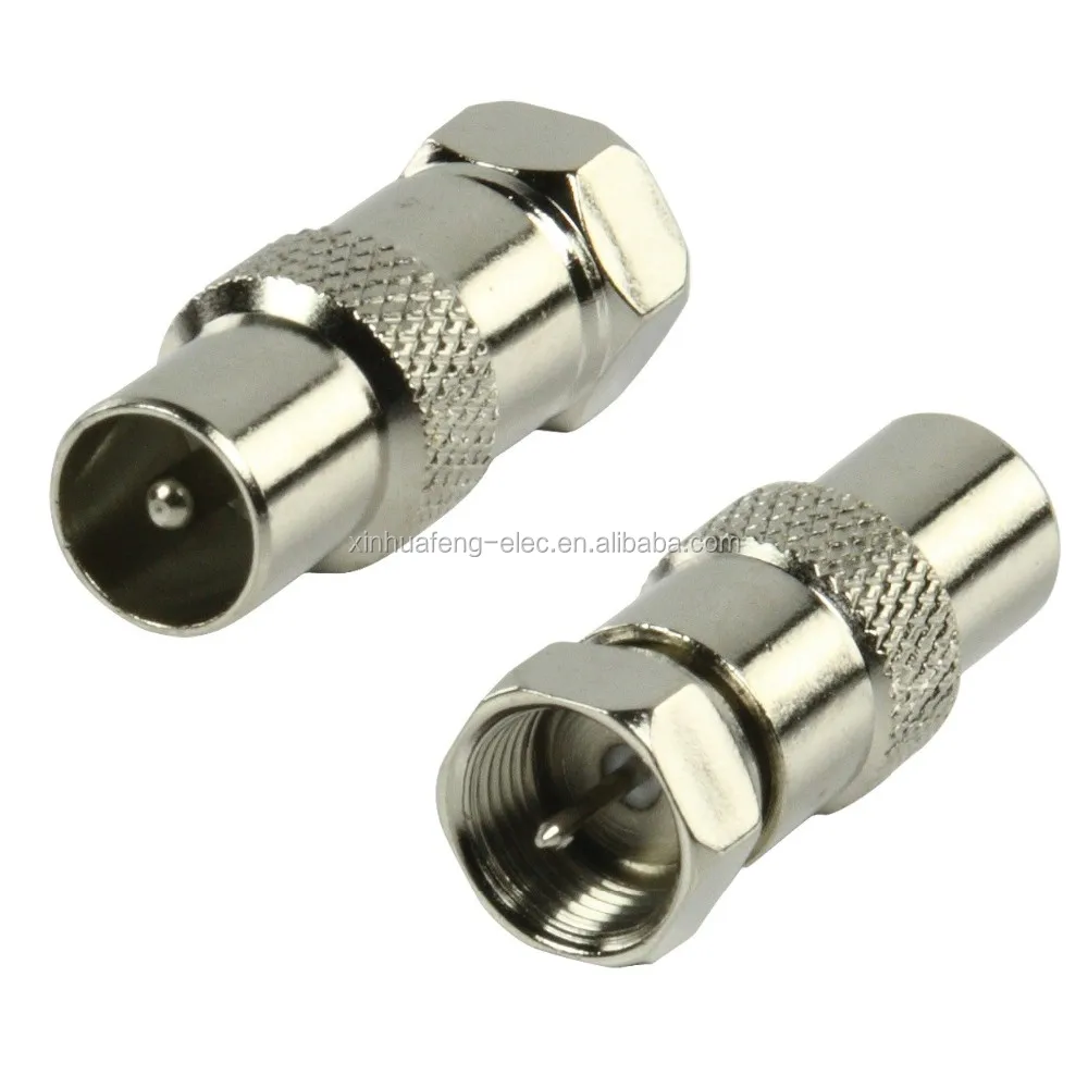 F Male Connector To Pla Male Tv Cable Connector Buy 3c2v Cable F Connector,Rf Tv Cable