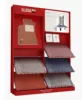 Metal car carpet display stand/carpet mat display stands/floor mat display shelf