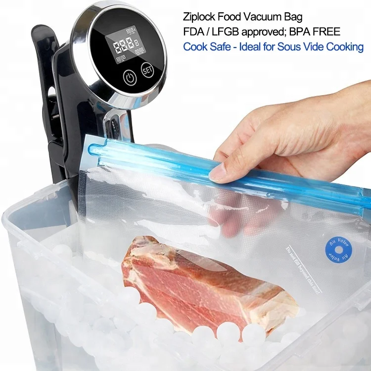 Sous Vide Ziploc Bags Safe IUCN Water
