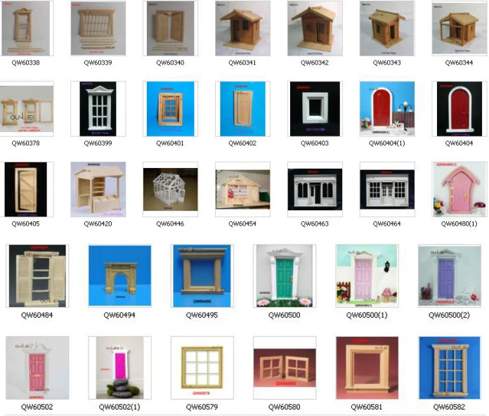 Wooden Dollhouse Accessories Wooden Miniature Door Buy Dollhouse Miniatures Furniture