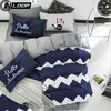 Luxury Knitted 100% Cotton Soft and comfortable bed sheet bedding set