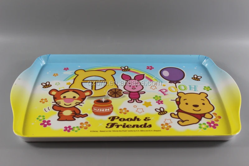 Foodgarde Plastic kids tray Melamine fruit tray
