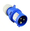 IP67 440v 16amp 3pin power plug socket components