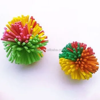 sponge ball cat toy