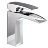 Modern brass waterfall taps UK standard taps