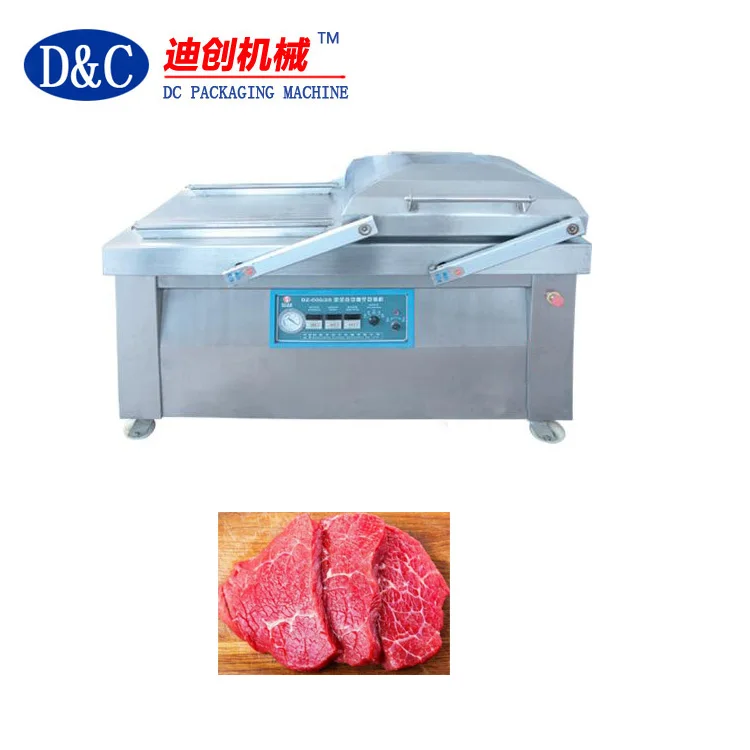 Inside pumping double-chamber Beef and lamb vacuum packaging machine