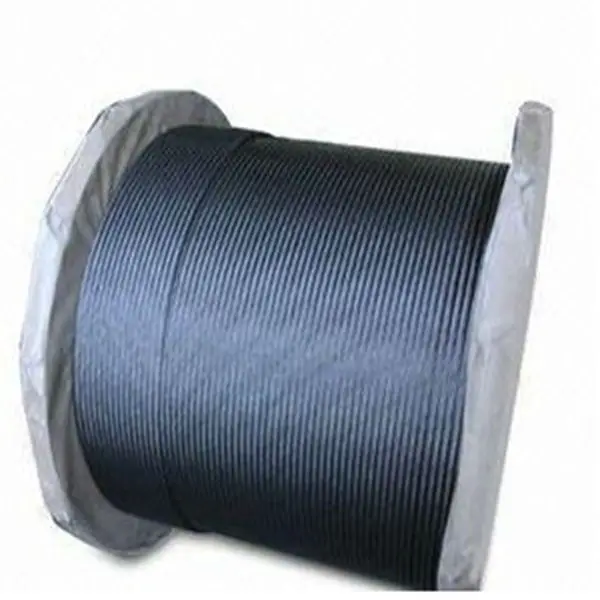 Gaosheng Ungalvanized Steel Wire Rope 6x37 Elevator Steel Wire Rope ...