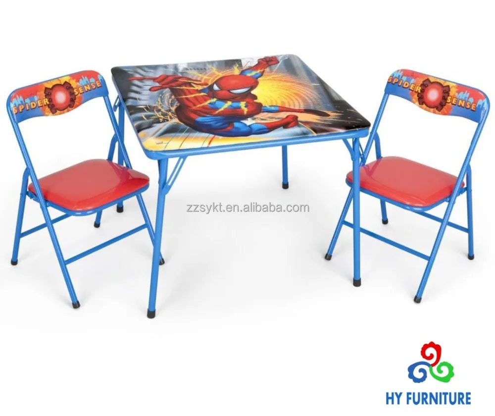 kids metal table and chairs