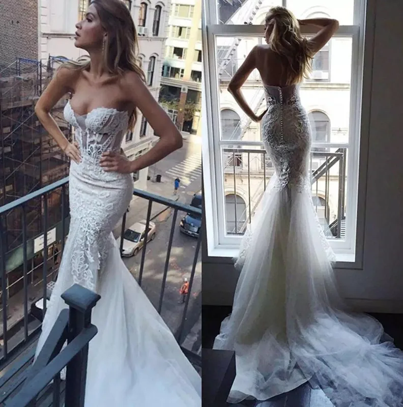 designer mermaid wedding dresses