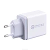 Max 3A Output qc 3.0 Wall Charger , Multi Port USB Fast Wall Charger , EU Plug Mobile Charger