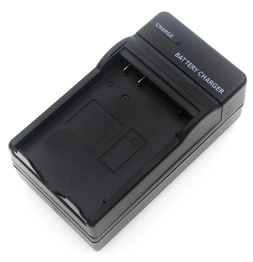 EN-EL14 Battery Charger for Nikon Coolpix P7000, P7100, P7700, P7800, DSLR D3100, D3200, D5100, D5200 Digital Camera with Foldable Plug
