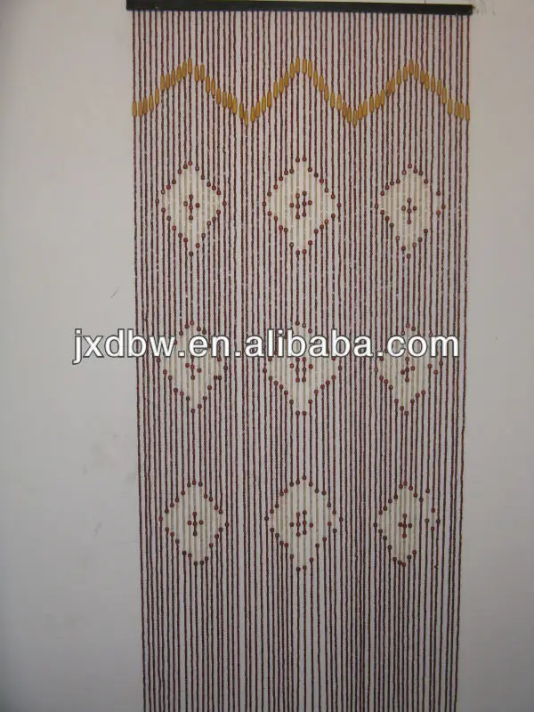 Pas cher 90 X 180 CM 60 cordes bois perles rideau de porte-Autres ... Pas cher 90 X 180 CM 60 cordes bois perles rideau de porte-Autres ...