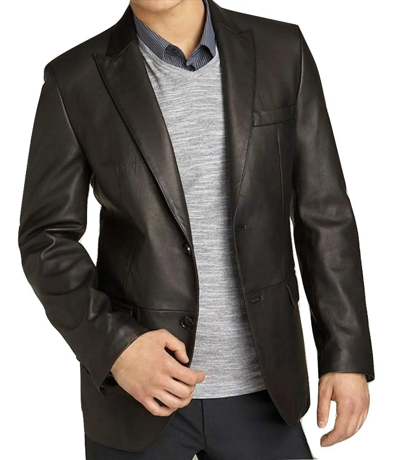 Blazer Mens Leather Jackets