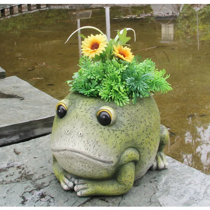 Factory Directly New Design Resin Animal Shaped Flower Pot Planters Buy Animal Shape Flower