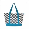 large striped coloured denim travel canvas tote bag duffel beach bag women