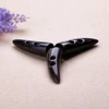 toggle cow horn shape Horn Button for garment