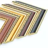 1.5 inch wide plastic picture photo silver frame moulding