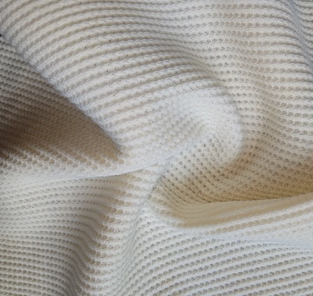 waffle knit fabric