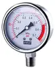 2.5 inch 63mm bottom connection liquid filled pressure gauge for hydraulic