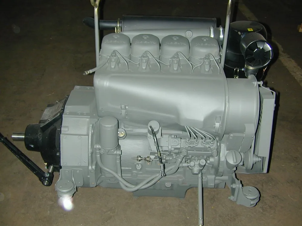 4-cylinder 4-stroke Deutz F4l912 Diesel Engine With Clutch - Buy 4 ...