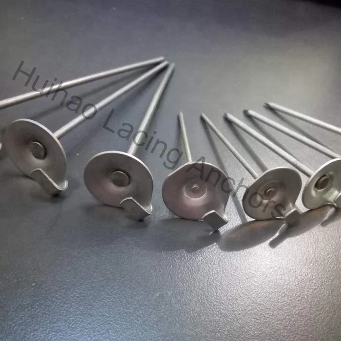 14gax114mm Insulation Fixing Pins Hooks For Insulation Blankets Buy Insulation Fixing Pins
