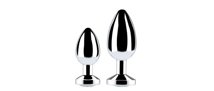 Hot Anal Plug Stainless Toys For Woman Man Gay Prostate Massager Adults 5481