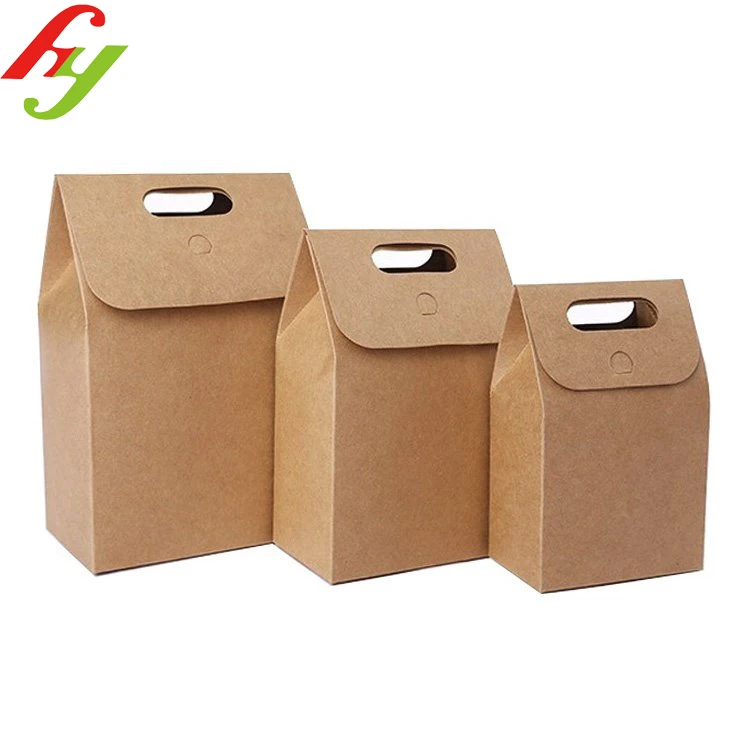 350g Brown Paper Recyclable Recycled Biodegradable Kraft Paper Bag For