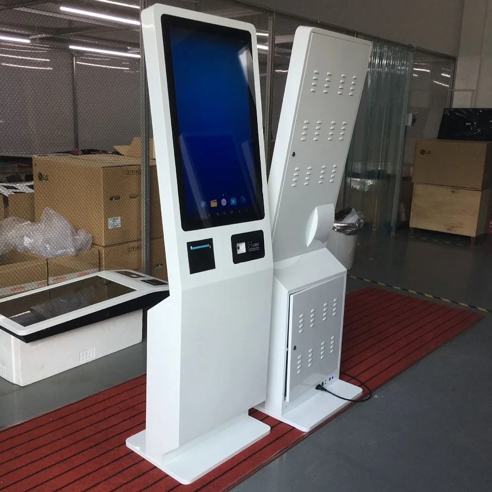 32 Inch Self Service Ordering Touch Screen Digital Signage Payment