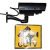 2015 Wireless Home Surveillance Security Dummy Camera Fake IR Simulation Camera Waterproof LED Flashing Outdoor Bullet CCTV