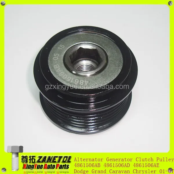 ALTERNATOR CLUTCH PULLEY FOR CHRYSLER TOWN COUNTRY VOYAGER GRAND CARAVAN 01-07