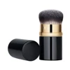 Best Portable Brush for Foundation Loose or Pressed Powder/Blush Powder- BLD Retractable Foundation Brush
