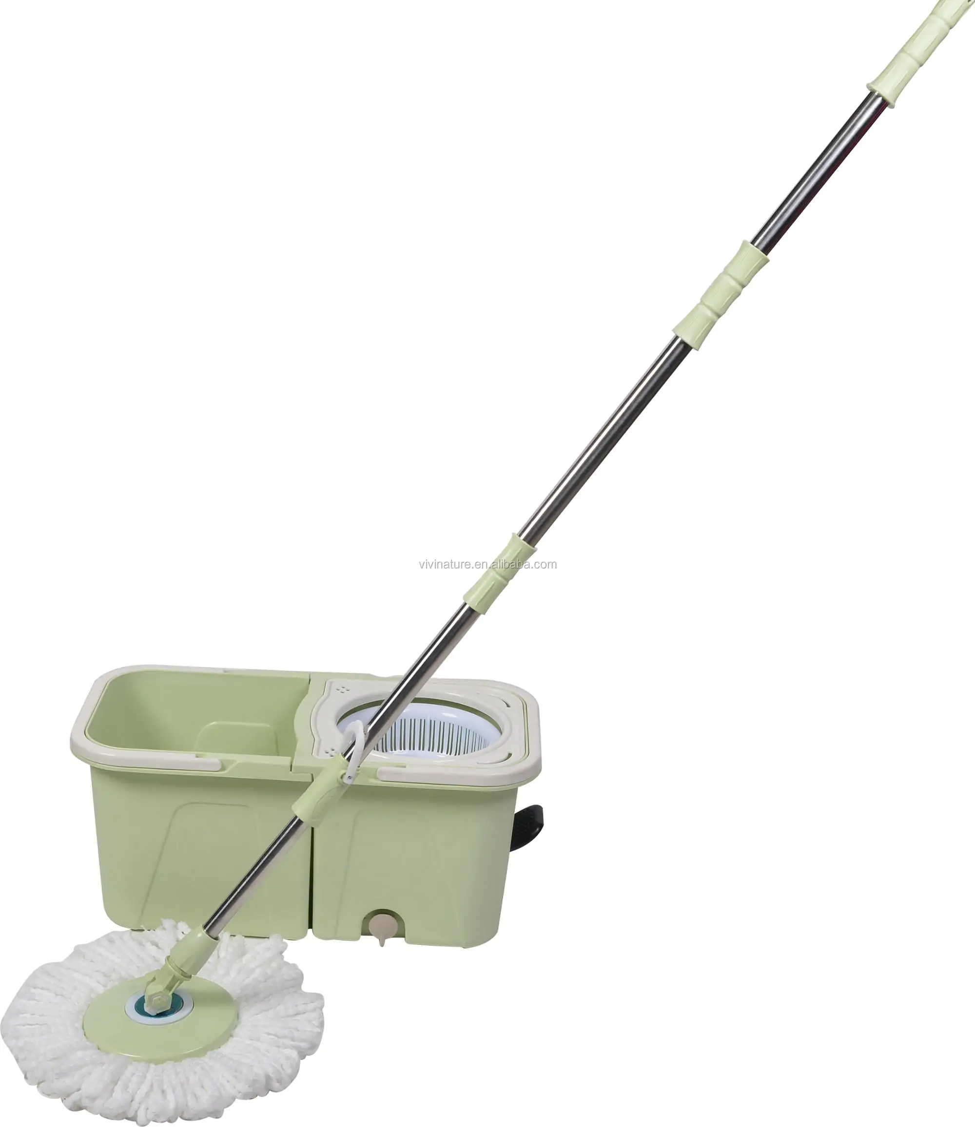 Vivinature Detachable Spin Cycle Mop With Detachable Bucket Buy