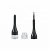 Plastic empty gel eyeliner bottle with brush