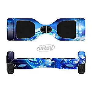 The Glowing Cloudy Planet Full-Body Wrap Skin Kit for the iiRov HoverBoards and other Scooter (HOVERBOARD NOT INCLUDED)