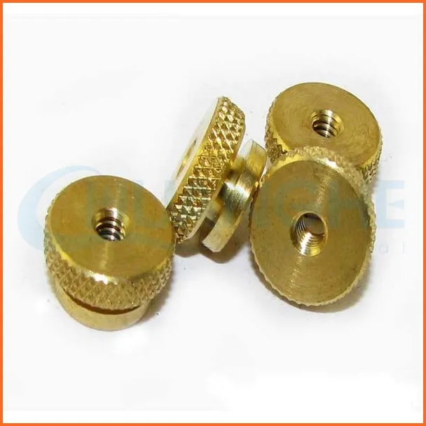 Chinese Factory Supply Carbon Steel Knurled Thumb Screw With Thumb Nut