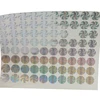 hologram advertising ticket paper hologram with letter