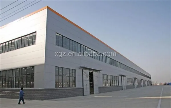 multi-span portal industrial hangar
