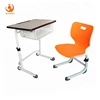 Government procurement for plastic and wooden school student desk and chair new type of school sets