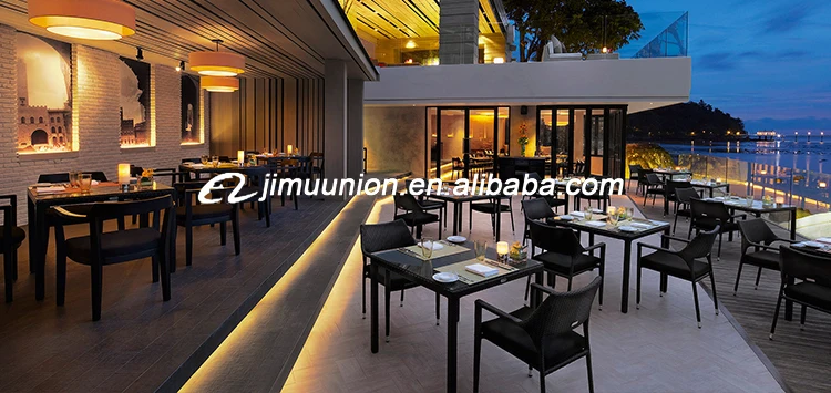 Outdoor Rattan bamboo cafe restaurant Furniture/garden wicker chair outdoor rattan chairs
