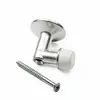 Angled Floor Mounted Door Stop Zinc Alloy Floor Door Bumper