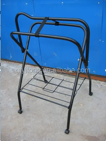 De Silla De Montar A Caballo De Silla Soporte Plegable Silla Soporte