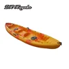 New style Outdoor sport cheap NO inflatable Fishing kayak for 2 adults and child rowing