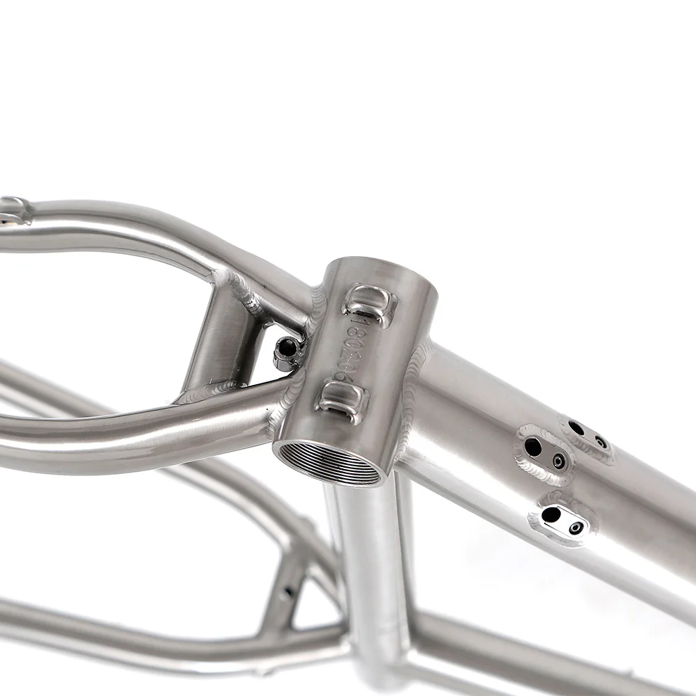 Chinese 15.5" / 17" / 19" Titanium Bicycle Frame For 27.5 / 29 Inch