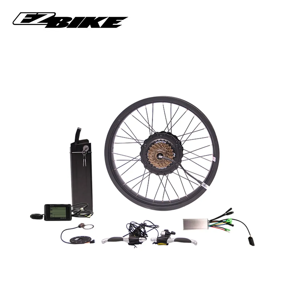 48v Battery 500w Electric Bike Conversion Kit With 20 Inch Rear Fat