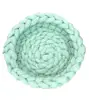 Indoor handmade thick chunky braid crochet 100% pure giant merino wool yarn super chunky hand knitting dog and cat bed cave